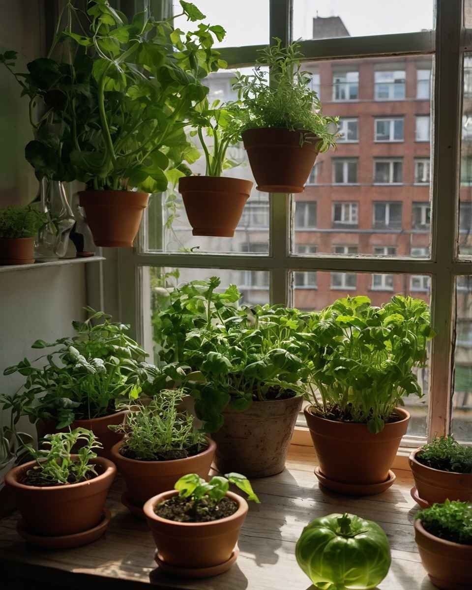 Planta na janela