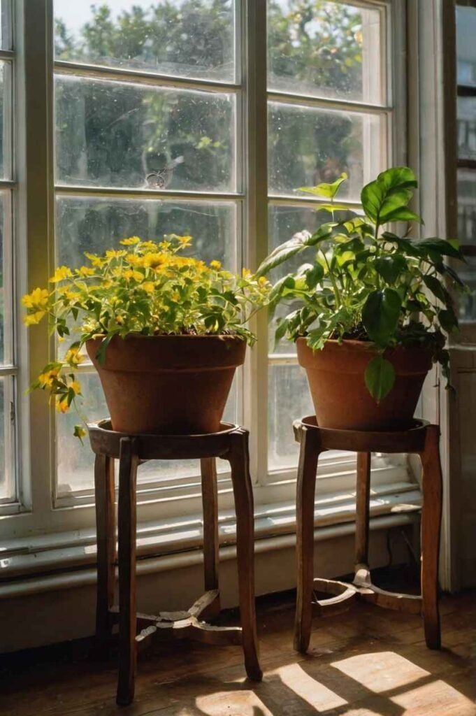 planta na janela