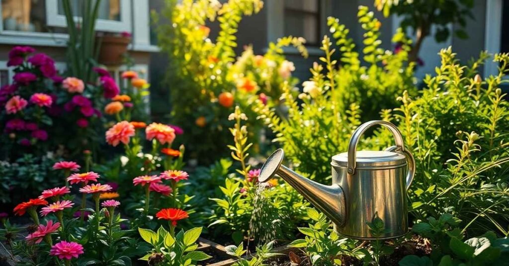 manutenção de hortas